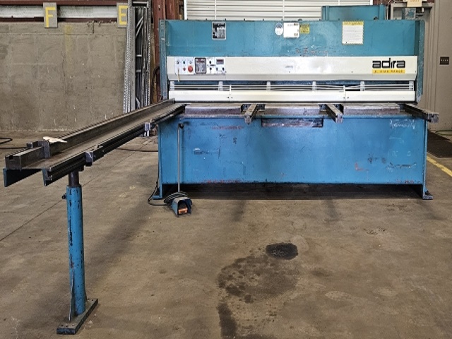Adira 10'  x 1/4" Hydraulic Shear W/FOPBG