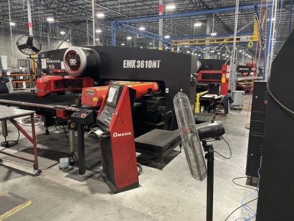 Amada EMK-3610NT Servo Drive (Electric) CNC Turret Punch