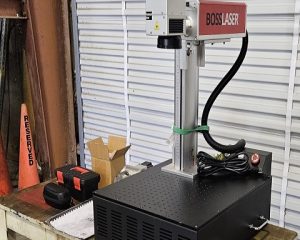 BOSS Desktop Fiber Laser Marking Machine
