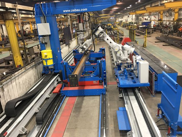 Zeman Z6 (SBA) Steel Beam Assembly Welding Cell