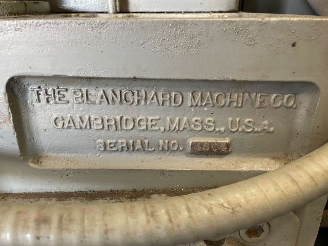 Blanchard 36" Vertical Spindle Rotary Surface Grinder