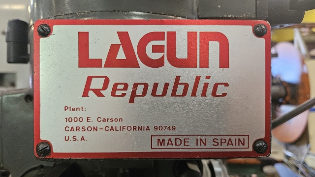 Lagun Knee Mill